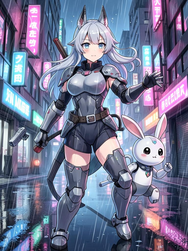 Zenless Zone Zero inspired game artwork